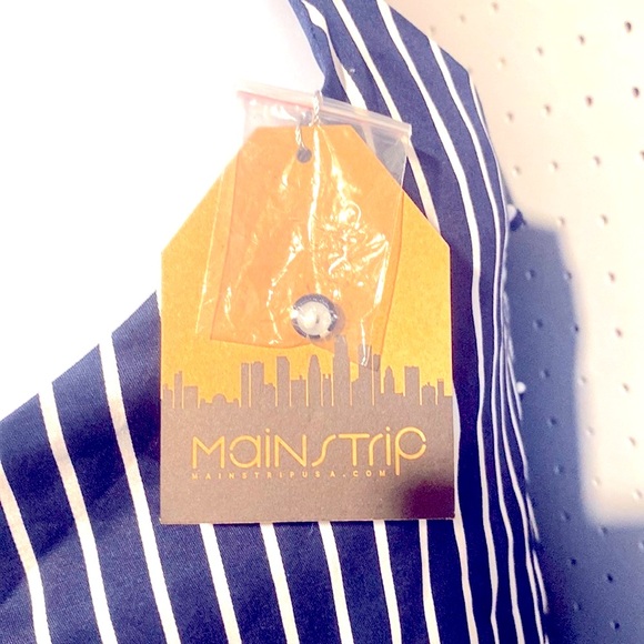 Jumper pantsuit navy/white nautical tag 3X/fit 2X new w/tags NWT peekaboo panel - Picture 9 of 10